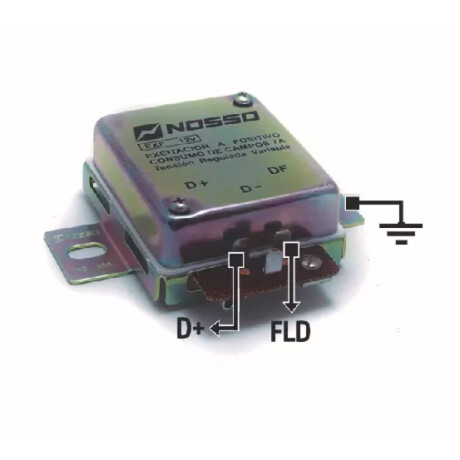 REGULADOR VOLTAJE - ALT.BOSCH SERV.PESADO 7A NOSSO REGULADOR VOLTAJE - ALT.BOSCH SERV.PESADO 7A NOSSO