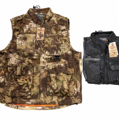 CHALECO JAGER CAMUFLADO CAZADOR (C234).- CHALECO JAGER CAMUFLADO CAZADOR (C234).-