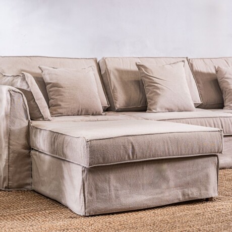 Sillón Esquinero Modulado Delfina Crudo