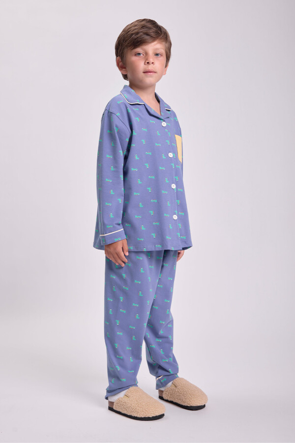 Conjunto pijama Azul