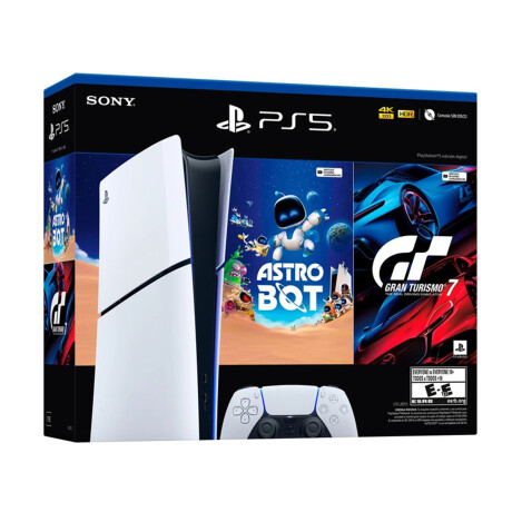 Ps5 Sony Playstation 5 Slim Digital + 2 Juegos Ps5 Sony Playstation 5 Slim Digital + 2 Juegos