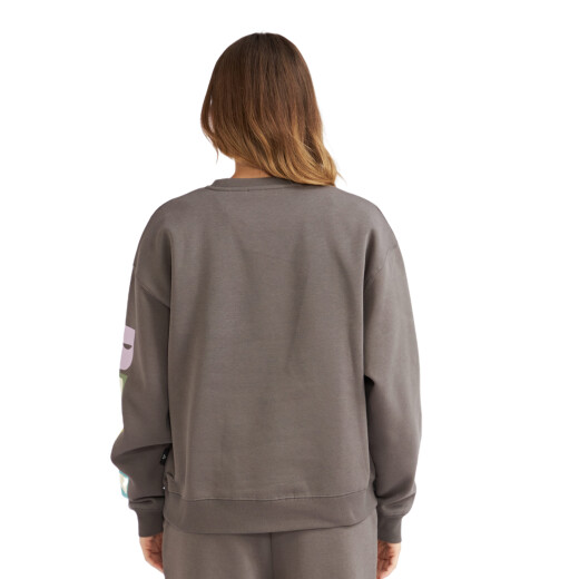 Buzo Roxy Hey Yeah - Gris Buzo Roxy Hey Yeah - Gris