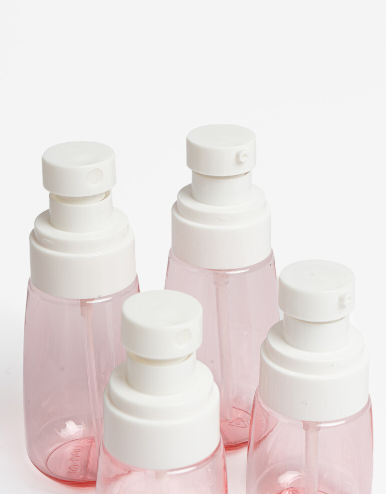 Set de Viaje Set De Envases Recargables Para Viaje - Combinacion Bicolor