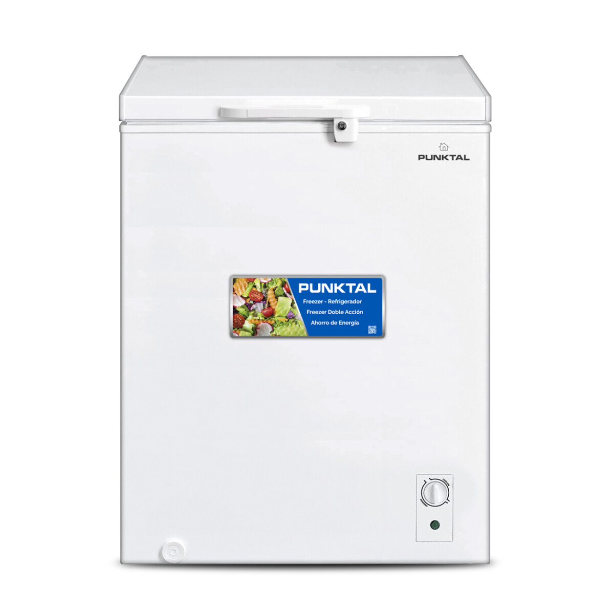 Freezer Horizontal Punktal PK-HS186 142 Litros - BLANCO 