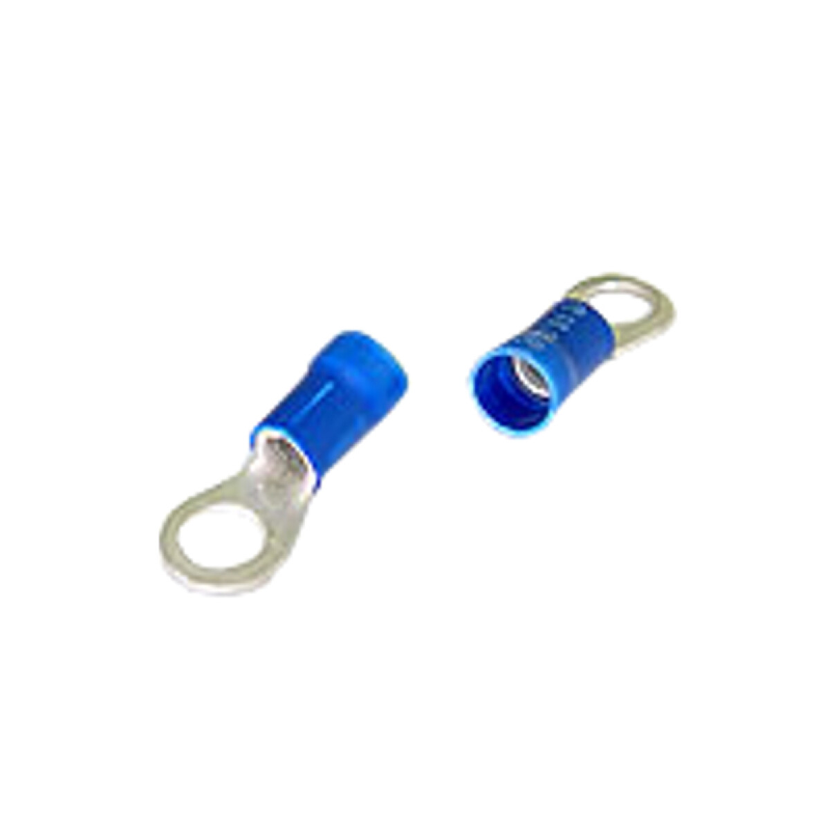 Terminal anillo M6 1,30-2,60mm² azul preciox100un. - HR0412 