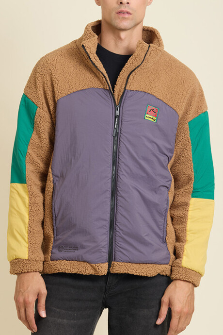 CAMPERA BAFFIN ( SHERPA ) RUSTY Caramelo