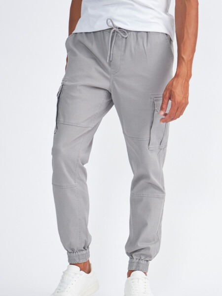 Pantalón cargo jogger Gris