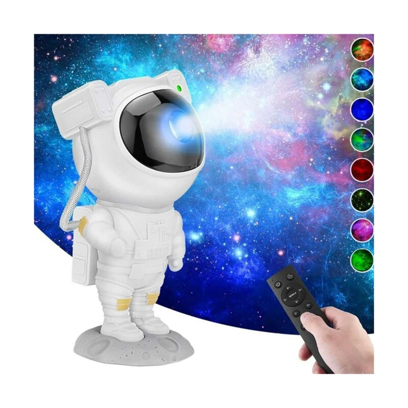 Proyector De Estrellas Infantil Astronauta con Control Proyector De Estrellas Infantil Astronauta con Control