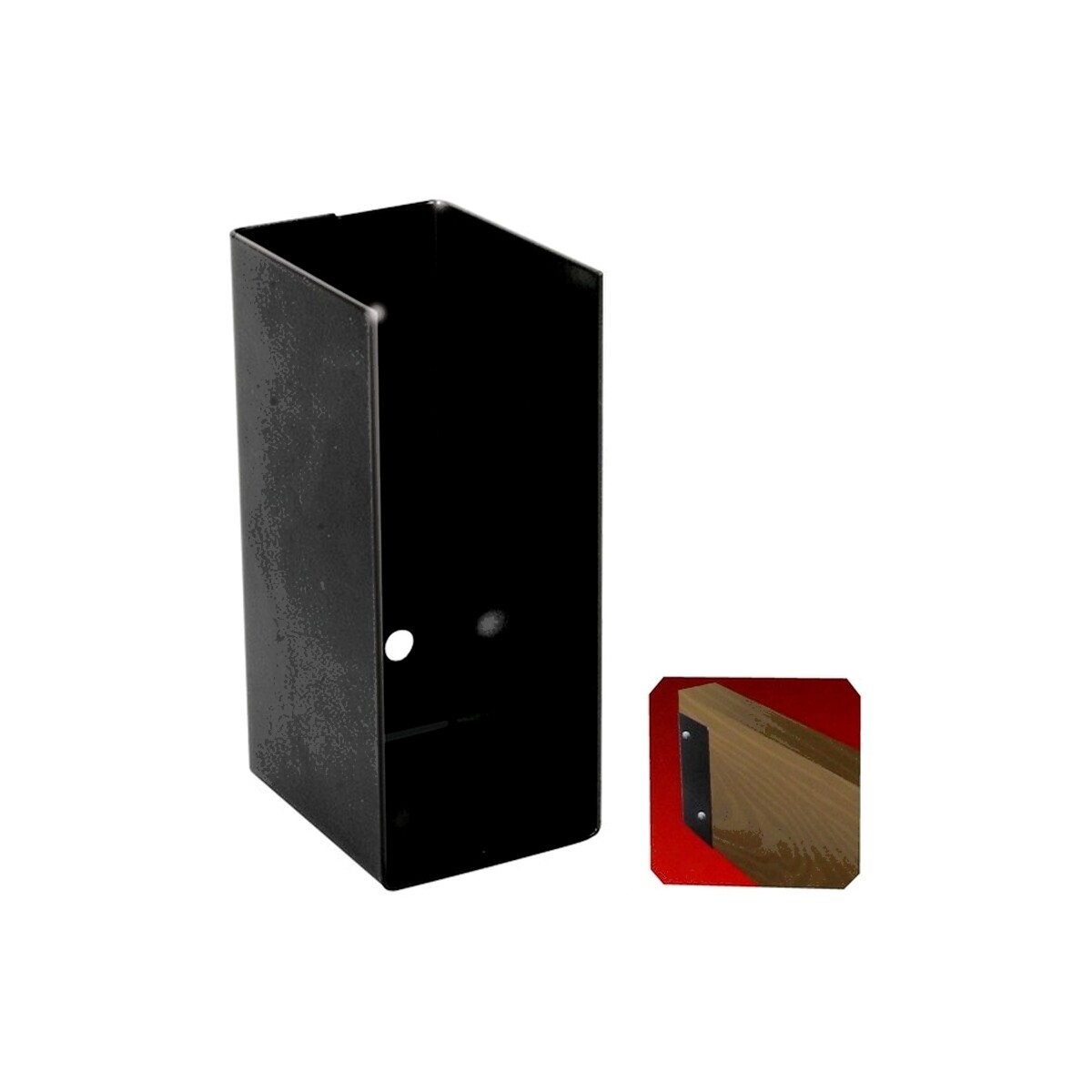 Conector aleta exterior/interior 2"x6" 