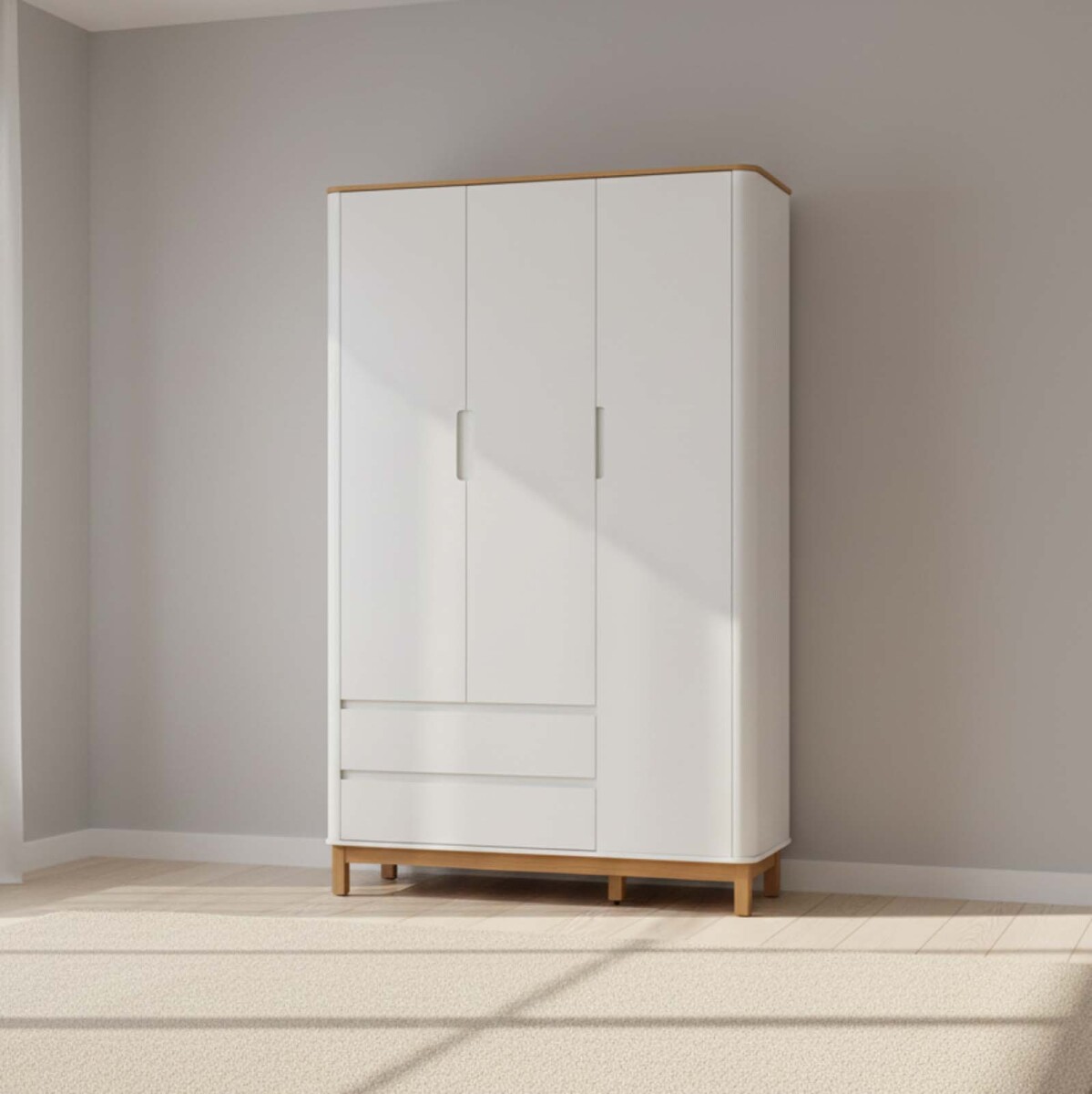 PLACARD - 3 PUERTAS MDF BLANCO FLOW KIDS 