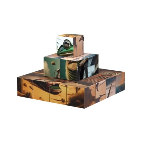 Puzzle en Cubos Brainrots 118-1 Varios Modelos 001