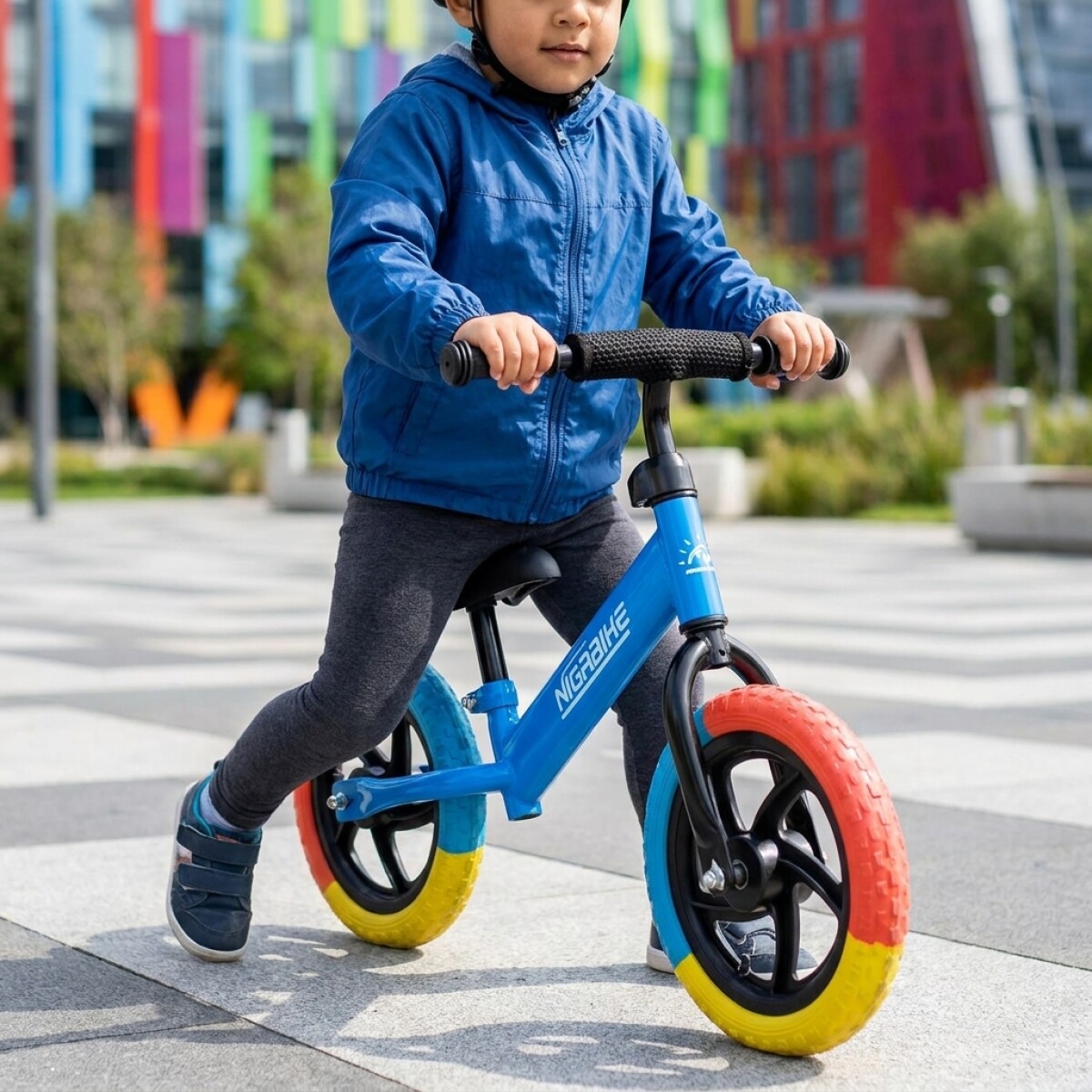 Chivita Sin Pedales Triciclo Bicicleta Bebé 10-24 Meses - Azul 