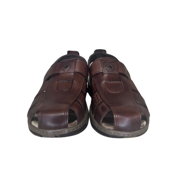 132255 CUERO - PEGADA MARRON