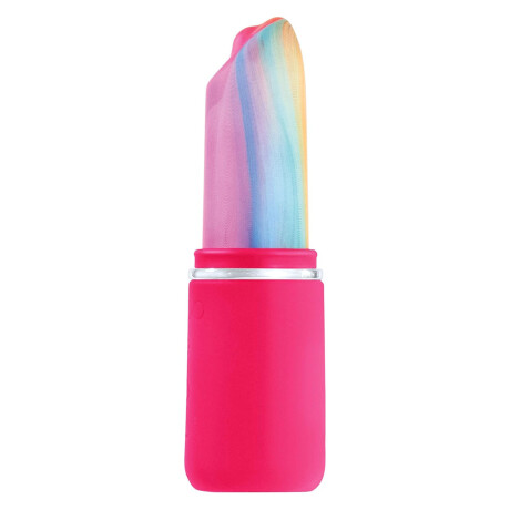 Bala Vibradora Lipstick Vedo Retro Recargable Rosado