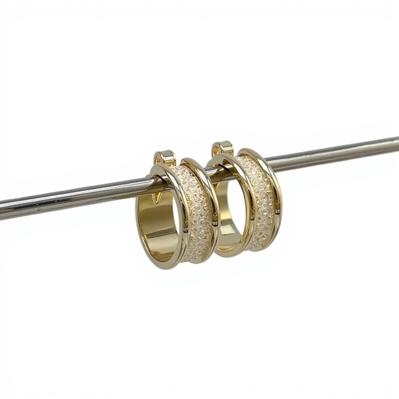 Caravanas aros esclavos- Plata 925- Sin piedra - CA4123 sinpiedra