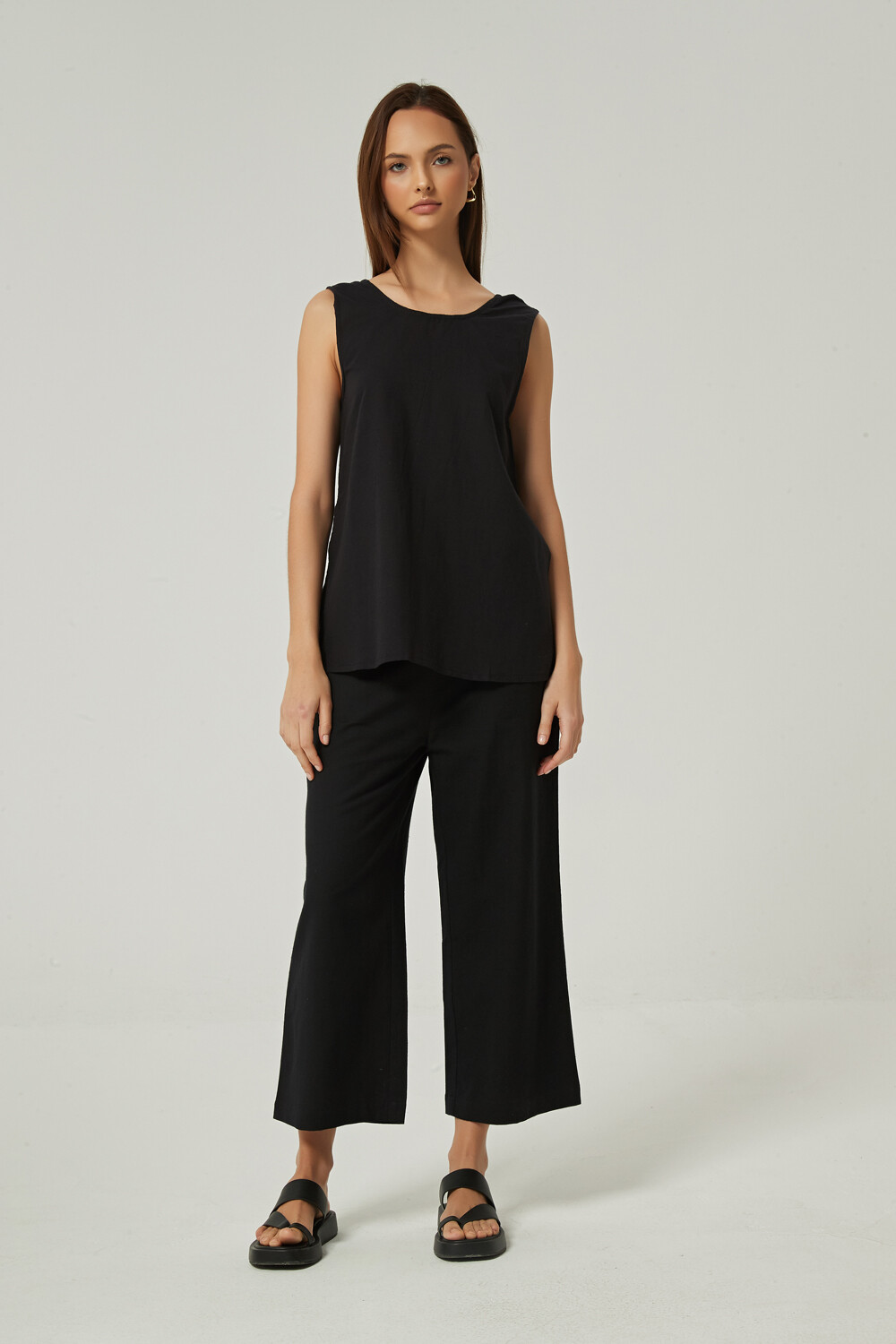Musculosa Tala Negro