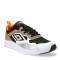 Championes de Hombre Umbro Desert Negro - Anaranjado - Blanco