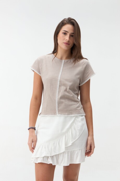 REMERA GENNIE Beige