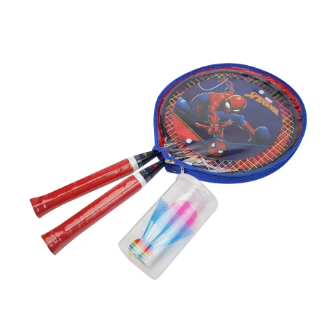 Pack x 2 Raquetas de Bádminton Spiderman 44 cm U
