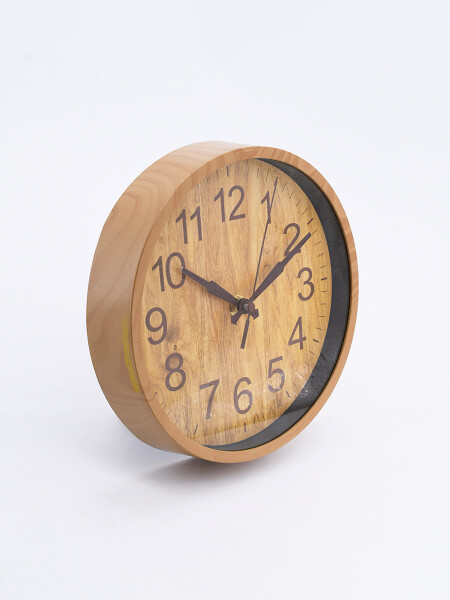 RELOJ DE MESA TERRA MADERA