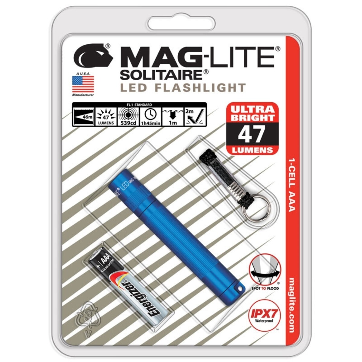 Linterna Maglite Solitaire mini LED - Azul 