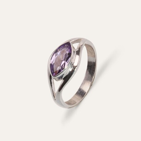 Anillo Adela Amatista - Plata 925 Anillo Adela Amatista - Plata 925