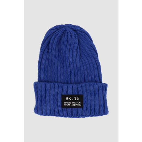 Gorro basic infantil Azul