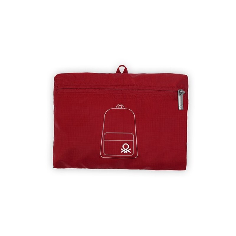 Mochila Benetton-Rojo BE FOLDABLE BACKPACK RED