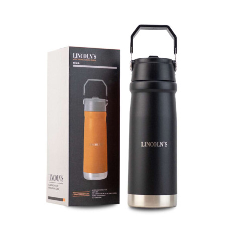 Botella Thulita Negro