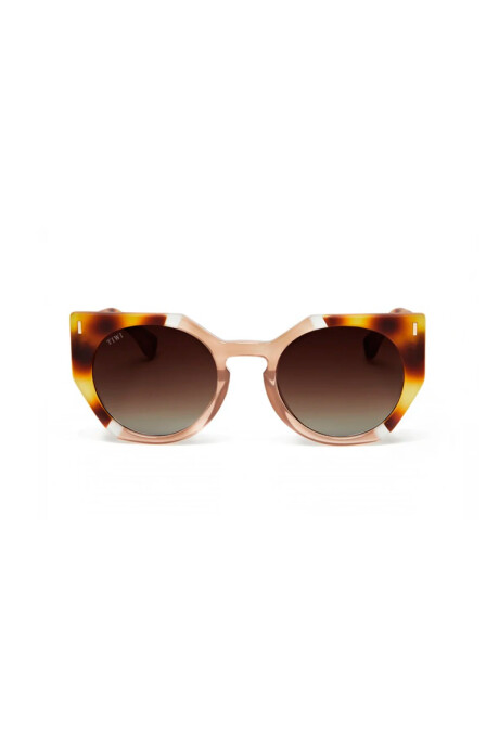 Lentes Tiwi Venus Tricolor Havana/ice/coconut With Brown Gradient Lenses
