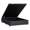 Base Baúl para Sommier 2 Plazas Gris Base Baúl para Sommier 2 Plazas Gris