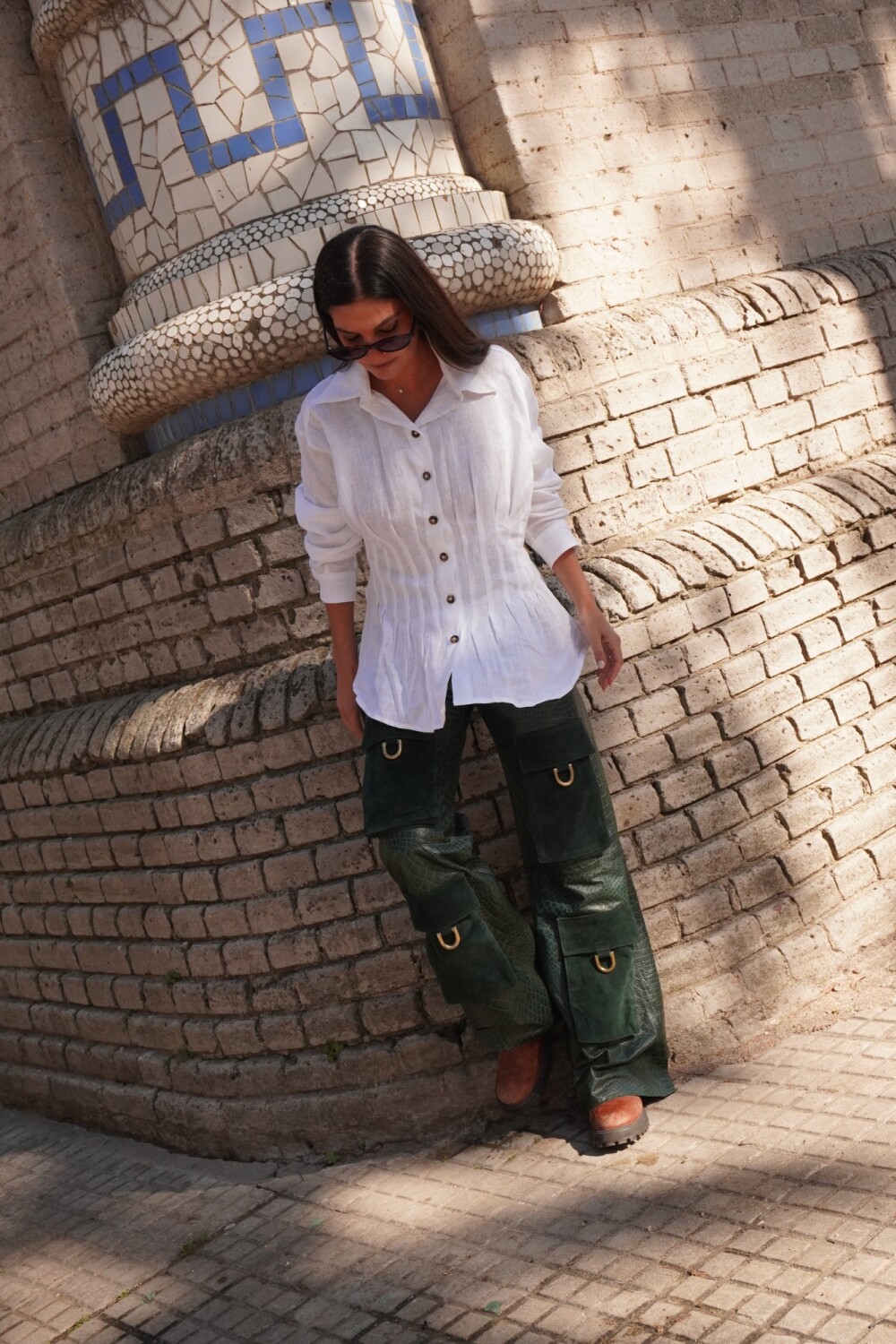 Corset Shirt Blanco