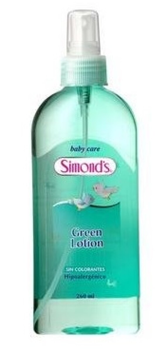 COLONIA SIMONDS GREEN LOTION 260 ML 