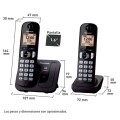 TELEFONO INALAMBRICO 2 BASES/2 AURICULARES - PANASONIC TELEFONO INALAMBRICO 2 BASES/2 AURICULARES - PANASONIC