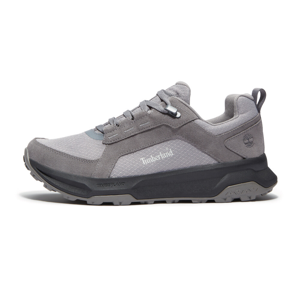 Zapatillas Low Lace Up Waterproof Hombre Medium Grey Suede