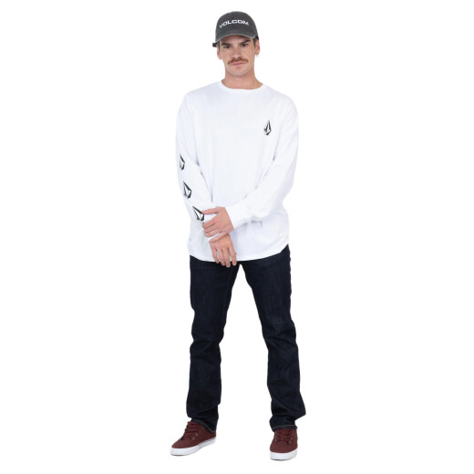 Remera Volcom Outstorm - Blanco Remera Volcom Outstorm - Blanco