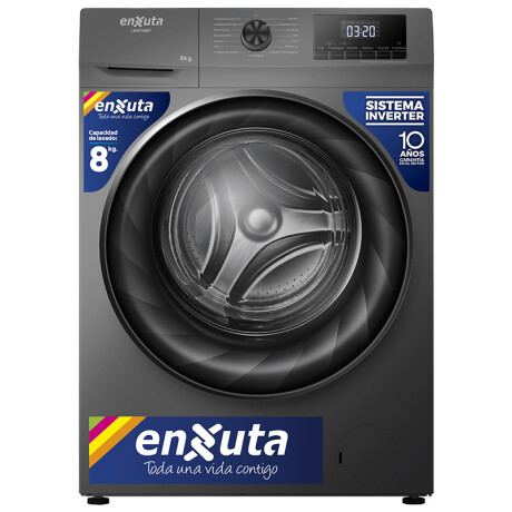 Lavarropas 8KG Carga Frontal Enxuta LENX1685T 001