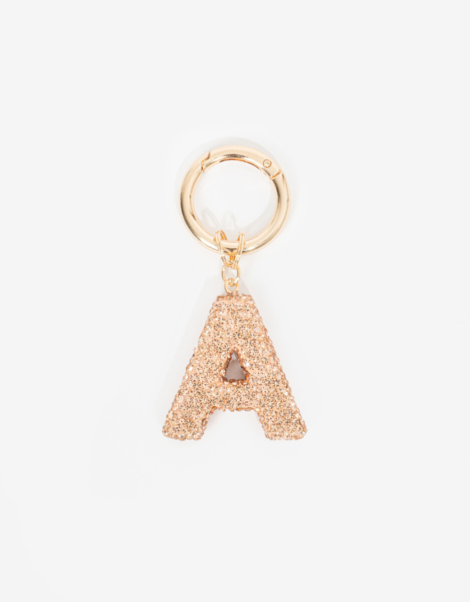 Llavero Strass Letra "a" 