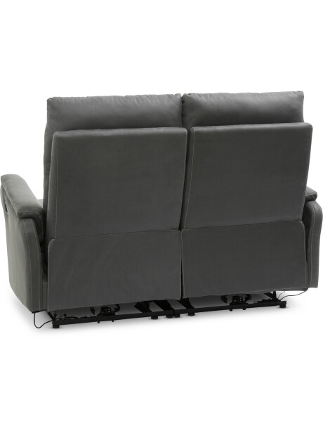 Sofá ABILDSKOV reclinable tela gris Sofá ABILDSKOV reclinable tela gris