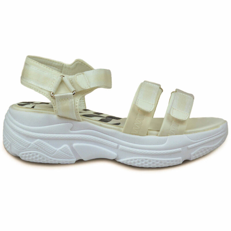 Sandalia S&D Chunky 2T Blanco