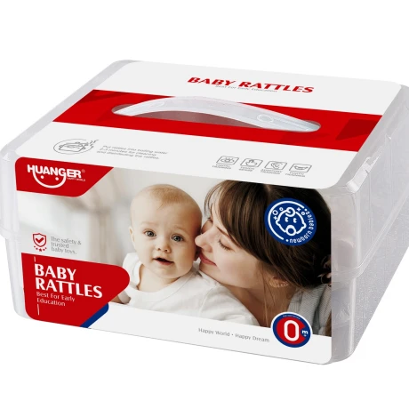 Caja con 8 Sonajeros Huanger Baby Rattles 001