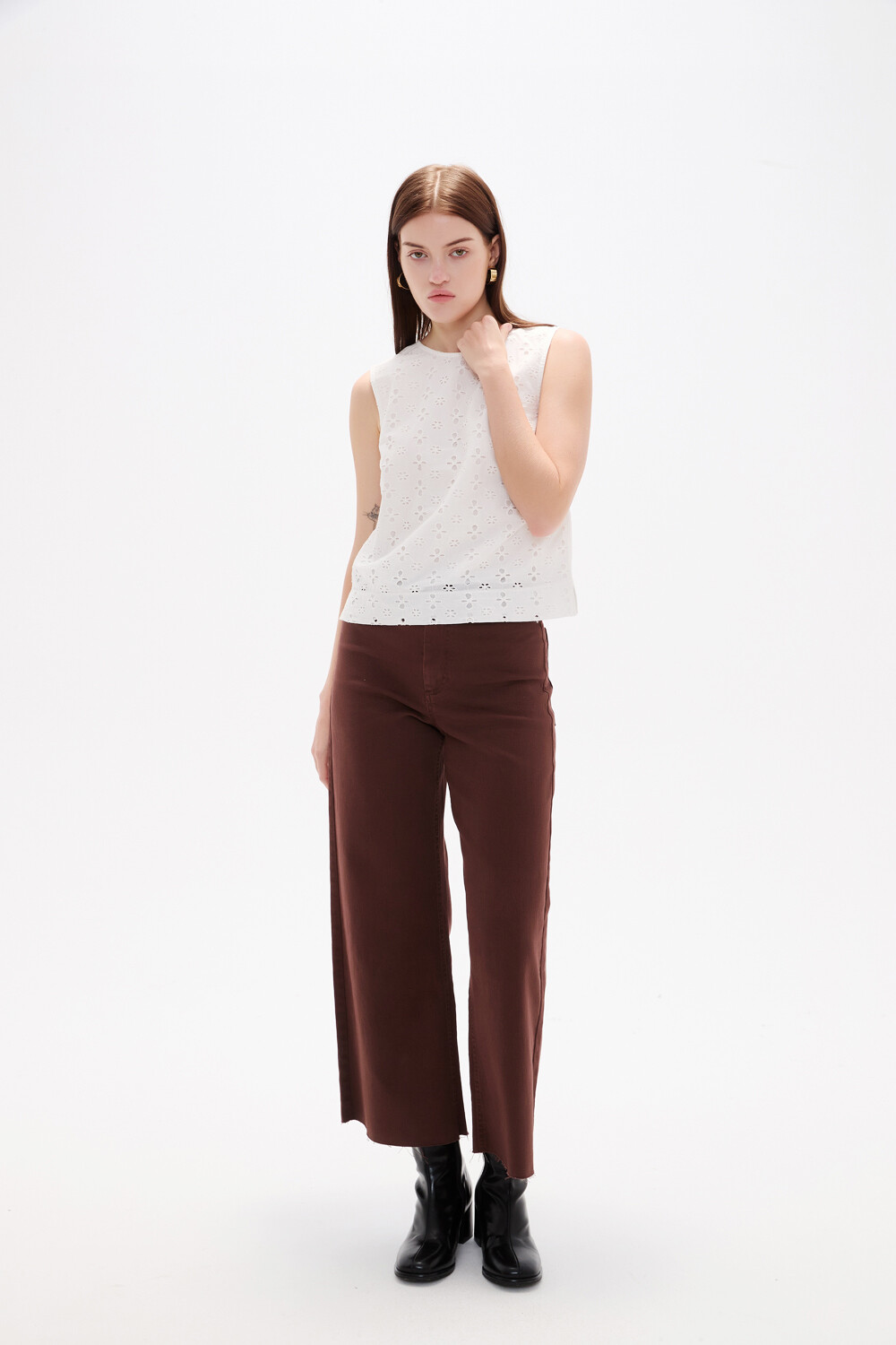 Blusa Rilio Marfil / Off White