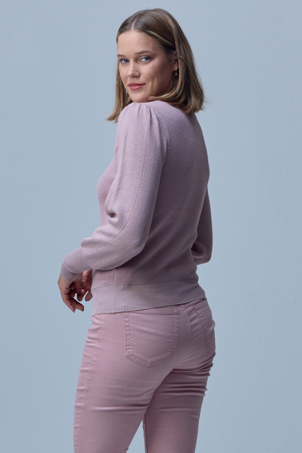 Buzo Pointelle ROSA