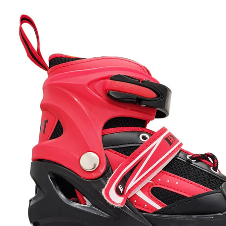 Patin Rollers Extensible Excelente Talles Y Colores Rojo