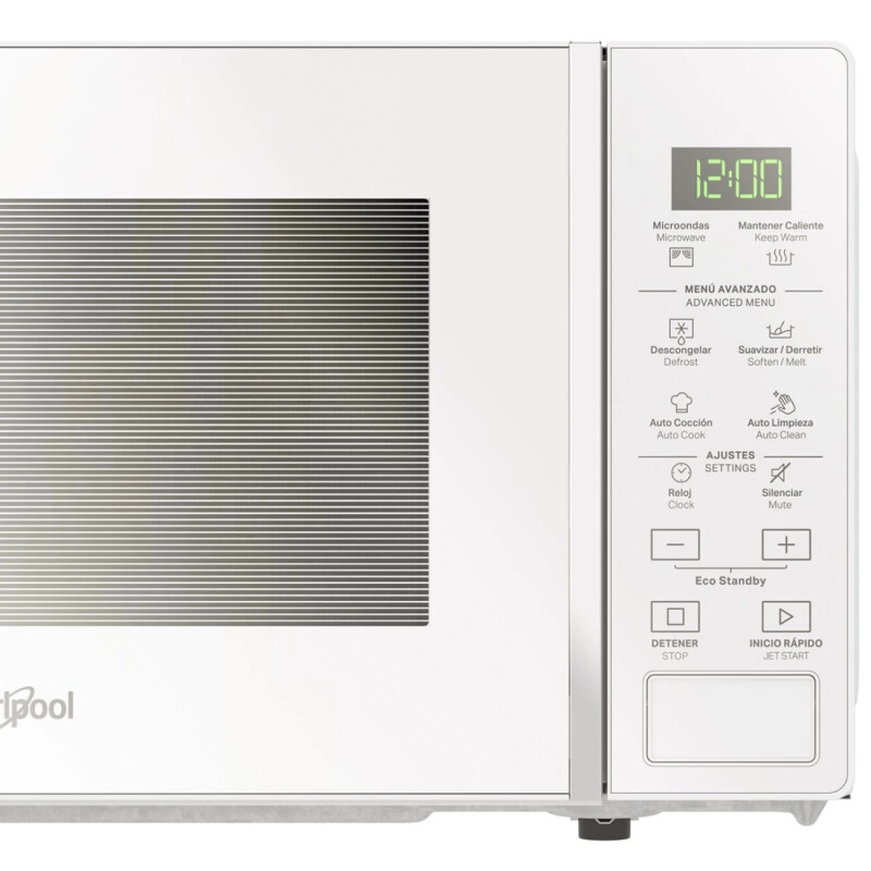 Microondas digital 20lts Whirlpool Blanco Microondas digital 20lts Whirlpool Blanco