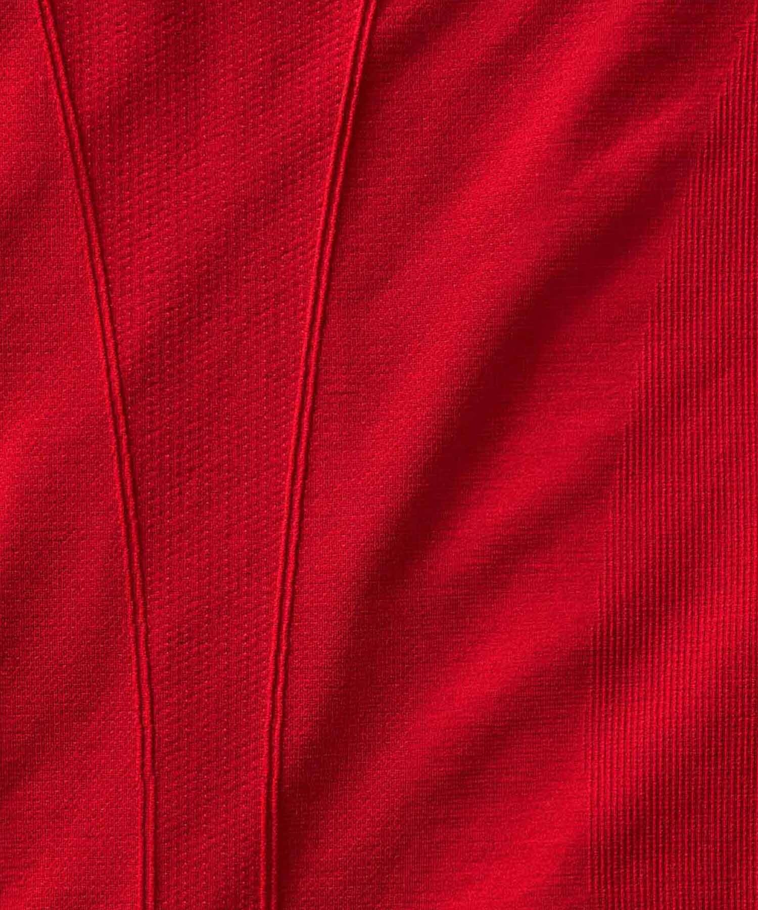 Polo Manga Larga Feather Tech+ Half-Zip Top Mujer Holly Berry