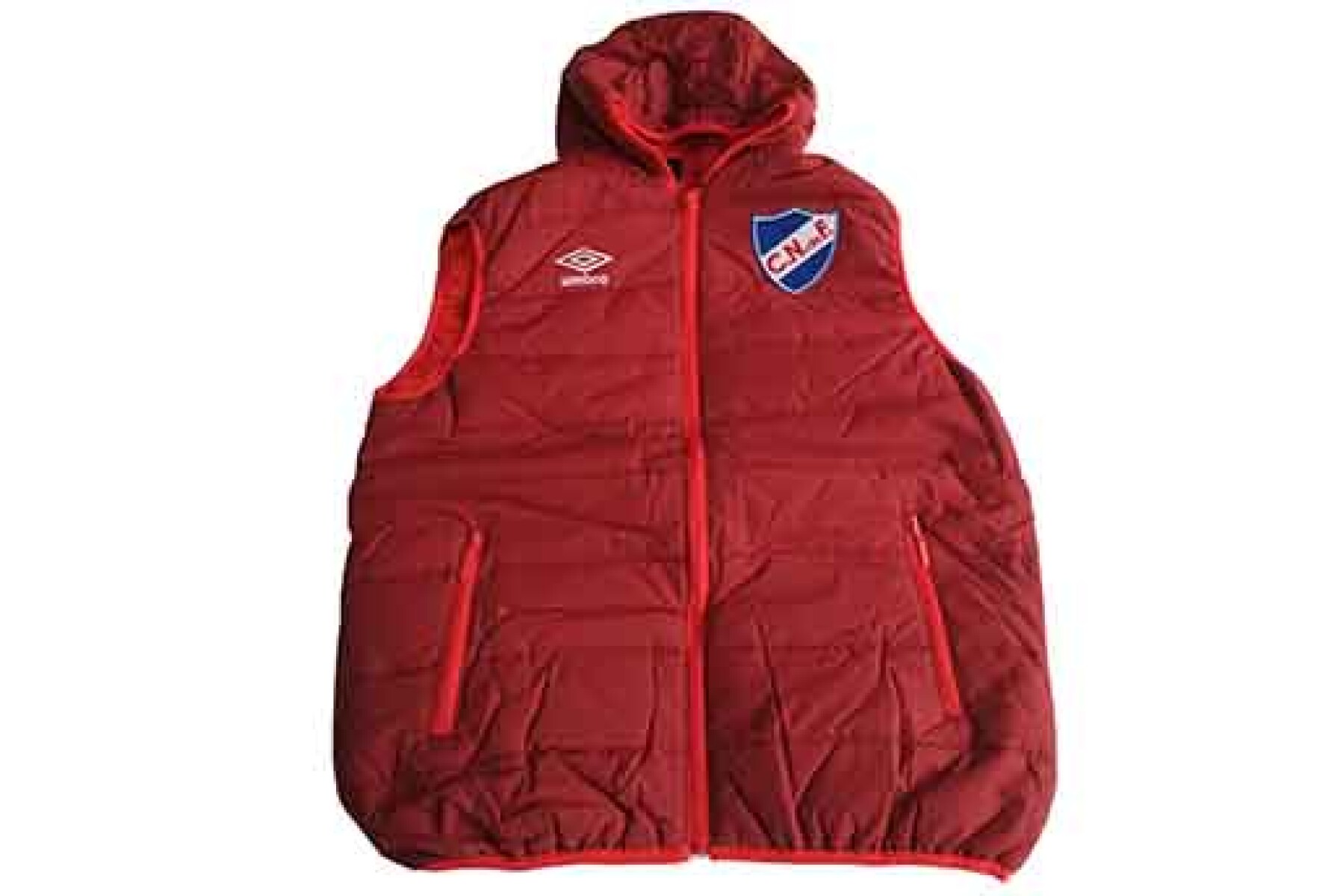 Chaleco de Hombre Umbro Inflado C.N.de F AD - Bordó - Rojo 