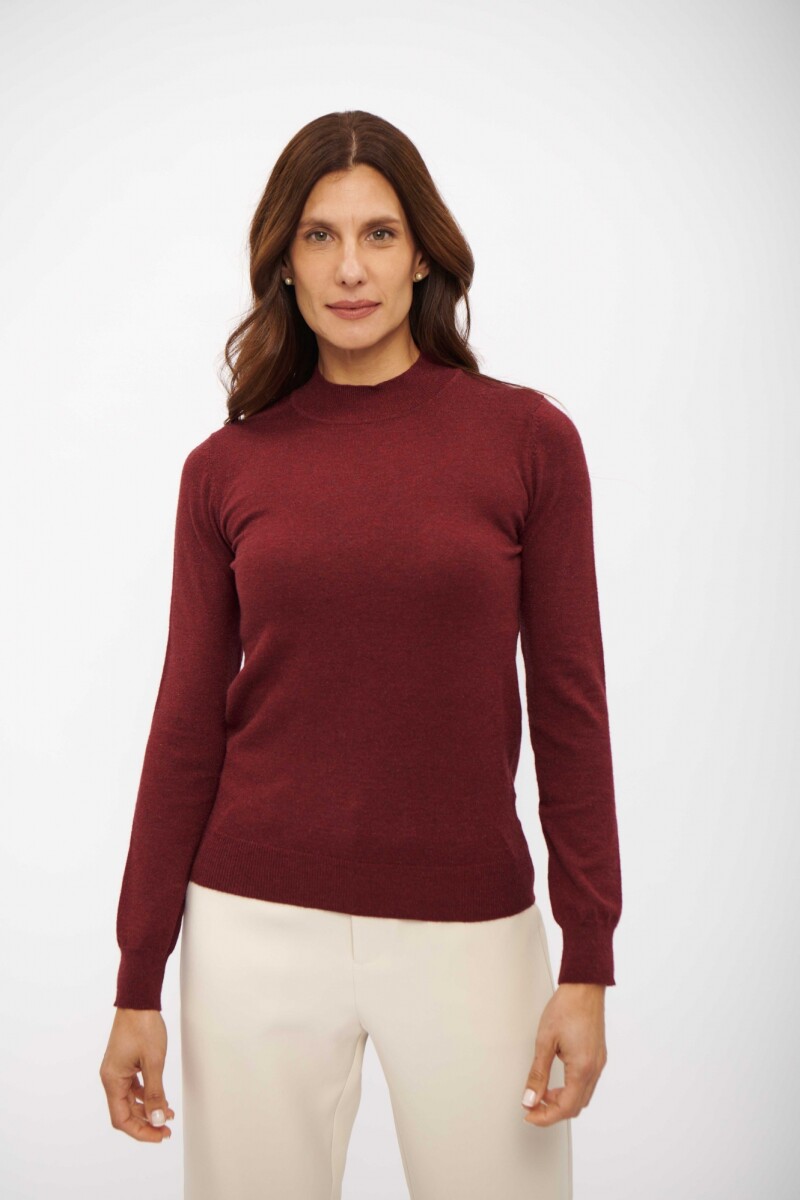 MEDIA POLERA ITALIA BORDO