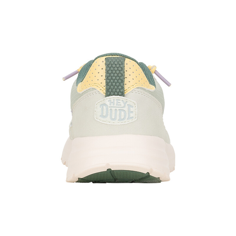 Championes Hey Dude Sirocco Alta Colorblock Verde
