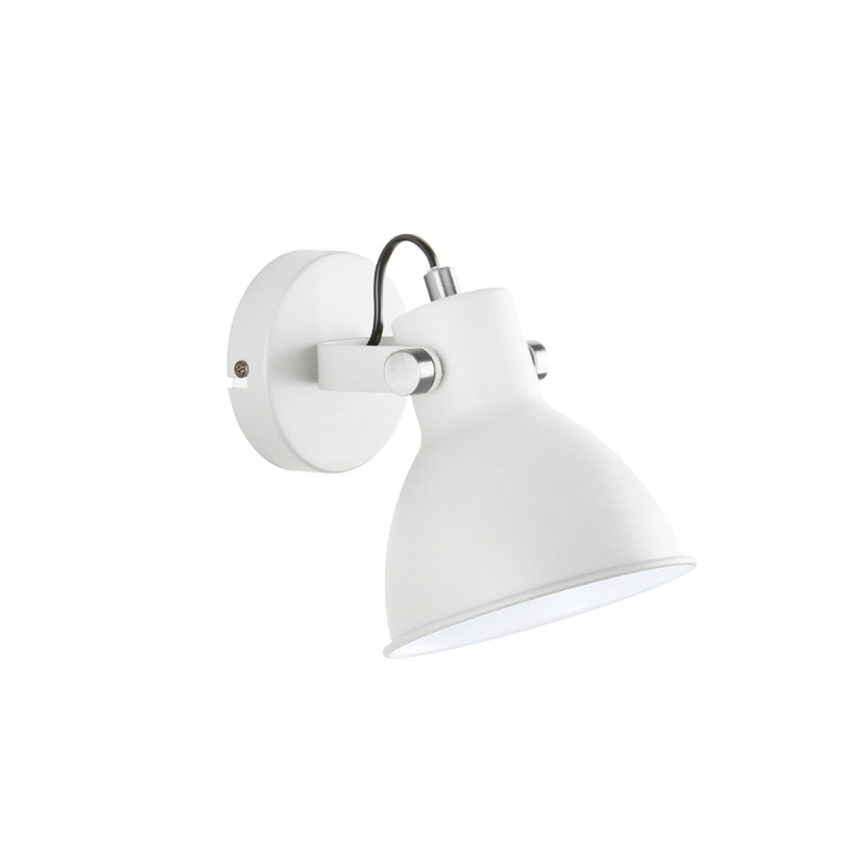 Spot de pared campana blanco direccionable 1XE27 - IX9760 